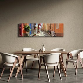 Obraz ulicy Sardynii (170x50 cm)