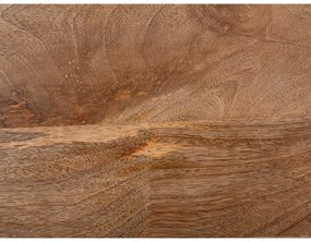 Stolik z litego drewna mango 40x60,5 cm Organic – Leitmotiv