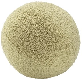 Zielona poduszka na sofę dziecięcą z materiału bouclé Ball – Wigiwama