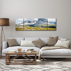 Obraz - Włoskie Dolomity (170x50 cm)