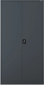 Szafa biurowa metalowa wysoka antracytowa, 1150x2200x400 mm: : JAN II H2200