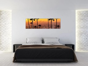 Obraz - Panorama Los Angeles (170x50 cm)