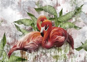 Obraz - Flamingi (70x50 cm)
