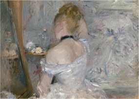 Obraz - Berthe Morisot, Woman at Her Toilette, reprodukcje (70x50 cm)