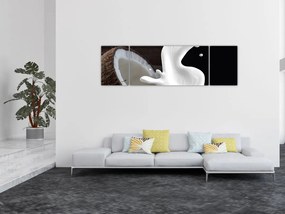 Obraz - mleko kokosowe (170x50 cm)