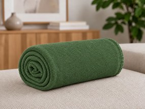 Koc z polaru MELVIRA DUO, zielony Rozmiar: 150 x 200 cm