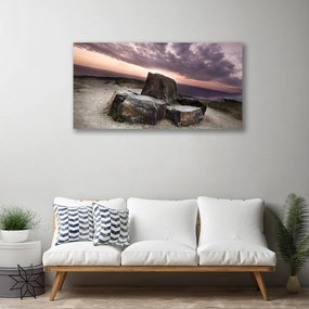 Obraz canvas na ścianę Monumentalna Formacja Skalna