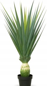 Agawa Sztuczna Roślina w Doniczce Aloes 120 cm Nowoczesna Dekoracja Do Domu i Biura o Realistycznych Zielonych Liściach