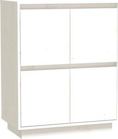 Biała sosnowa szafka skandynawska P9-L40