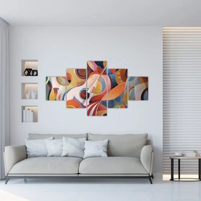 Obraz - Muzyczny abstrakt (125x70 cm)