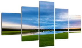 Obraz łąki (125x70 cm)