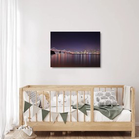 Obraz na szkle przedstawiający San Francisco, Kalifornia (70x50 cm)