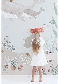 Tapeta dziecięca 400 cm x 248 cm Dreamy Seabed – Lilipinso