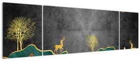 Obraz - Górska sceneria (170x50 cm)