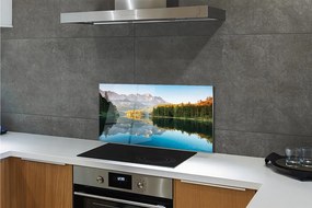 Panel Szklany Jezioro w Niemieckich Alpach