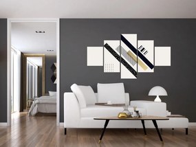 Obraz - Kształty geometryczne N⁰5 (125x70 cm)