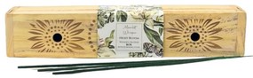 Arome Secret garden drewniane pudełko zkadzidełkami Night Bloom, 10 sztuk