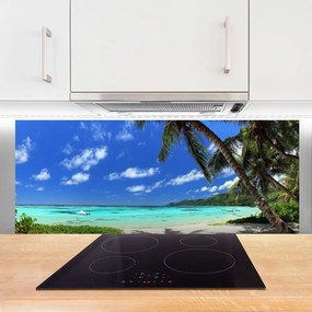 Panel Kuchenny Palmy Nad Lazurowym Morzem