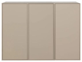 Kremowa szafa modułowa z litego drewna sosnowego 150x110 cm Daily – vtwonen