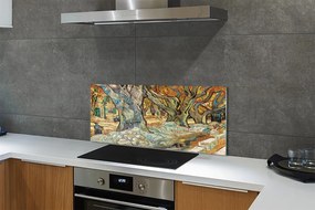 Panel nad Blat Kuchenny Naprawiający Drogę - Van Gogh