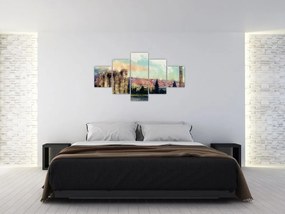 Obraz - Akropol, Ateny, Grecja (125x70 cm)