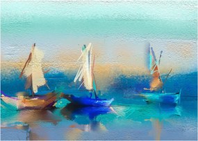 Obraz na szkle - Malarstwo krajobrazowe, malarstwo (70x50 cm)