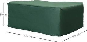 Outsunny pokrowiec ochronny plandeka na meble ogrodowe 600D-Oxford 210 x 140 x 80 cm