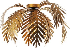 Inteligentna lampa sufitowa złota 45 cm okrągła z Wifi G95 - Botanica