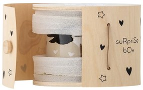 Beżowy kamionkowy kubek 225 ml Bambino – Bloomingville Mini