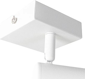 Inteligentny reflektor biały regulowany kwadratowy z Wifi GU10 50mm - Jeana