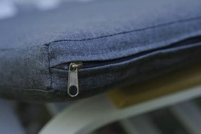 Krzesło ogrodowe Safiro z liny i aluminium – nowoczesne krzesło na taras, balkon i do ogrodu