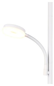 Biała lampa stojąca LED (wysokość 178 cm) Specter – Trio