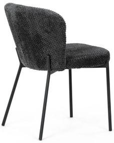 Zestaw krzeseł do jadalni Bouclé CT-W1077 GREY2, 4szt.