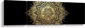 Obraz - Mandala bogactwa (170x50 cm)