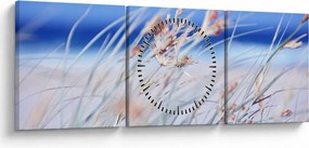 Obraz - Bryza (z zegarem) (90x30 cm)