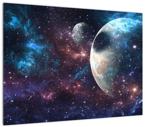 Obraz na szkle kosmosu (70x50 cm)