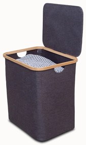 Tekstylny kosz na pranie 70 l Bamboo – Addis
