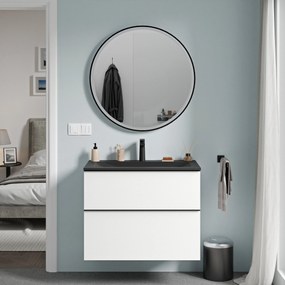 Lustro łazienkowe VARO FRAME okrągłe