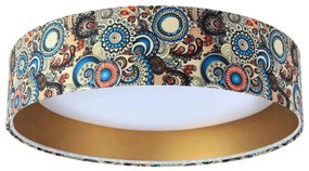 LED Lampa sufitowa GALAXY LED/24W/230V kolorowa/złota