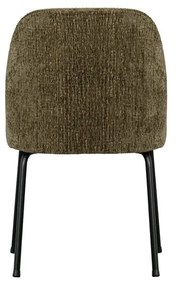 Aksamitne krzesła zestaw 2 szt. w kolorze khaki Vogue – WOOOD