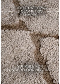Beżowy dywan 80x120 cm Perrotin Beige – Elle Decoration