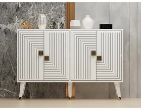 Szafka Ahart White and Gold