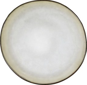 Talerz deserowy Shadow Nacre 20,5 cm (Zestaw 6 sztuk) Brązowy Reaktywny Glazurowany Kamionka