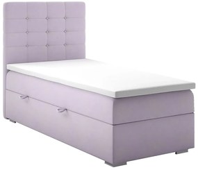 Pojedyncze łóżko boxspring Lagos 80x200 - 32 kolory