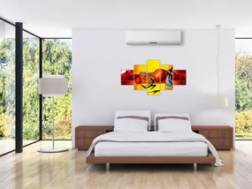 Obraz - Malarstwo ludzkości (125x70 cm)