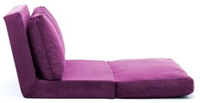 Fioletowa rozkładana sofa 120 cm Taida – Balcab Home