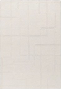 Kremowy wełniany dywan tkany ręcznie 120x170 cm Ada – Asiatic Carpets