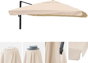 Zapasowa osłona do parasola MCW-A96, kremowa