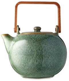 Zielony dzbanek do herbaty ceramiczny z sitkiem 1,2 l Gastro Green – Bitz
