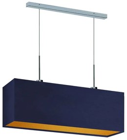 Regulowana lampa wisząca nad stół na srebrnym stelażu - EX408-Davo - 5 kolorów